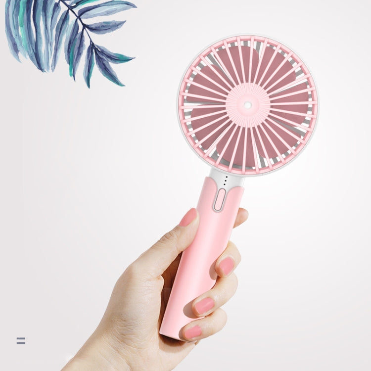 Desktop Portable Handheld Mini Silent Fan, Colour: X2 Pink