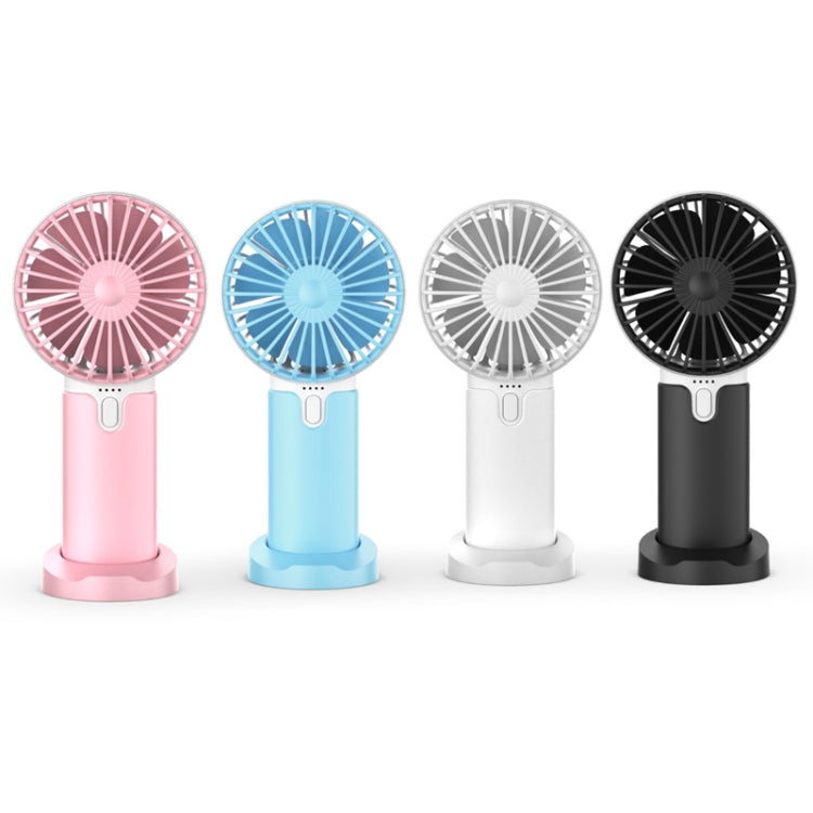 Desktop Portable Handheld Mini Silent Fan, Colour: X2 Blue
