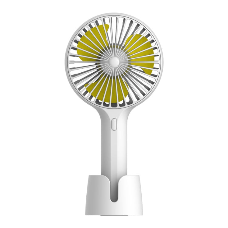 Desktop Portable Handheld Mini Silent Fan, Colour: X3 White