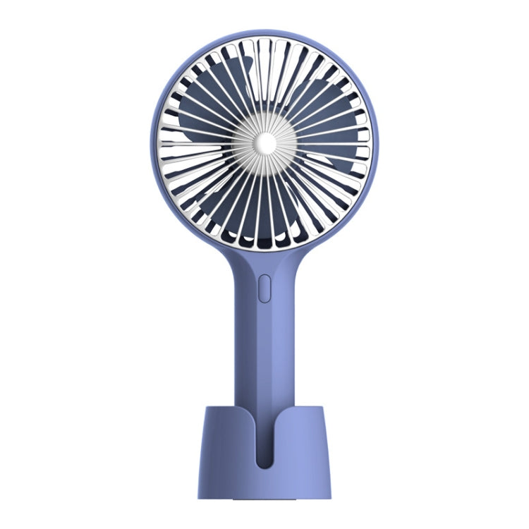 Desktop Portable Handheld Mini Silent Fan, Colour: X3 Blue