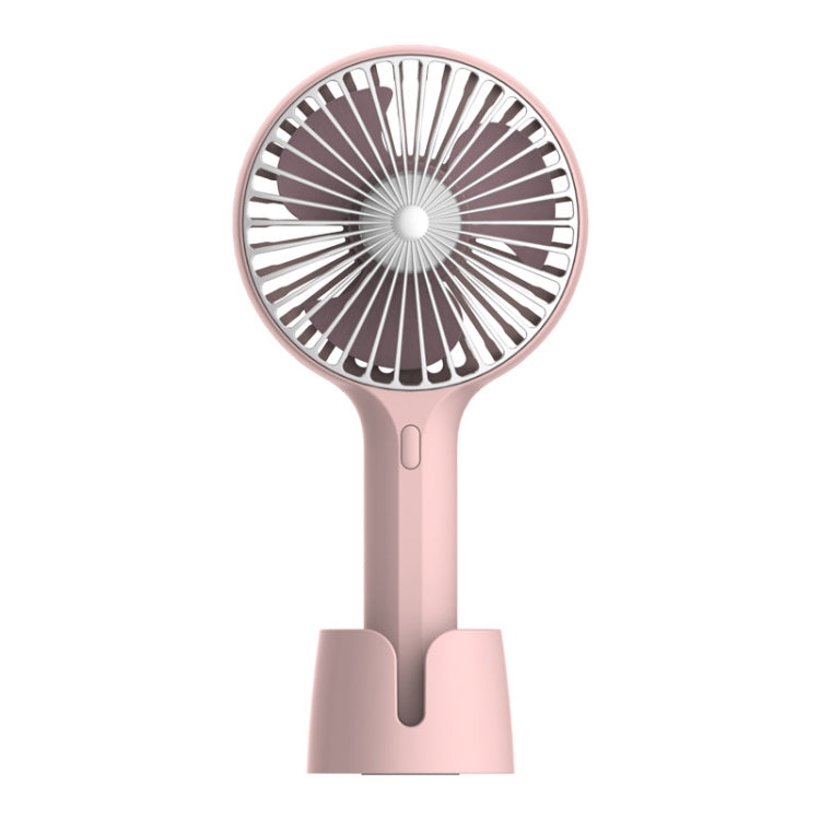 Desktop Portable Handheld Mini Silent Fan, Colour: X3 Pink
