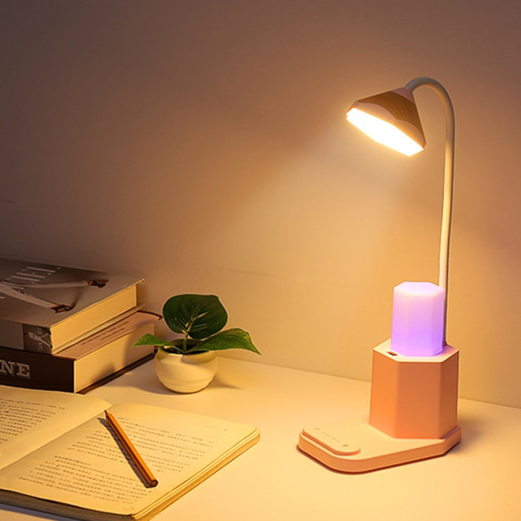 QB-1 Multifunctional  Pencil Table Lamp USB Eye Protection Learning Bedside Reading Table Lamp
