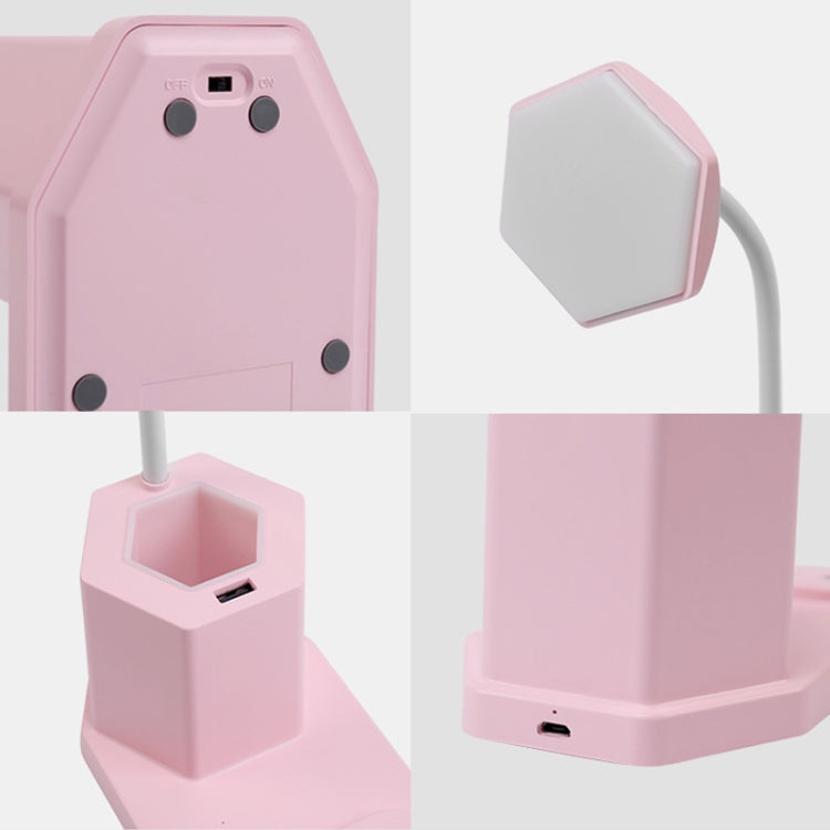 QB-1 Multifunctional  Pencil Table Lamp USB Eye Protection Learning Bedside Reading Table Lamp
