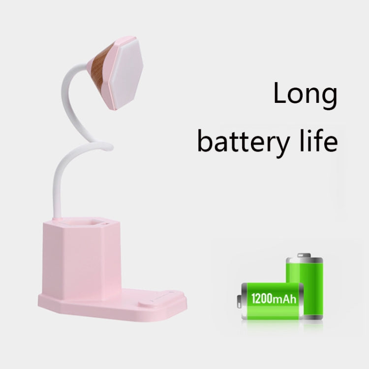 QB-1 Multifunctional  Pencil Table Lamp USB Eye Protection Learning Bedside Reading Table Lamp