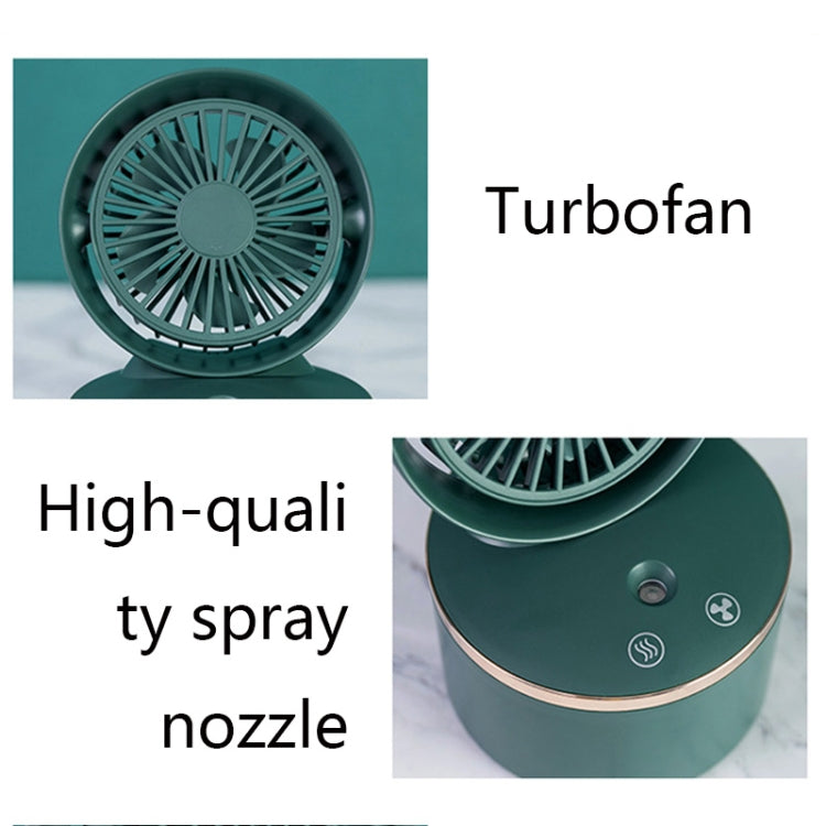 JW-02 USB Spray Fan Desktop Home Office Moisturizing Humidifier Fan