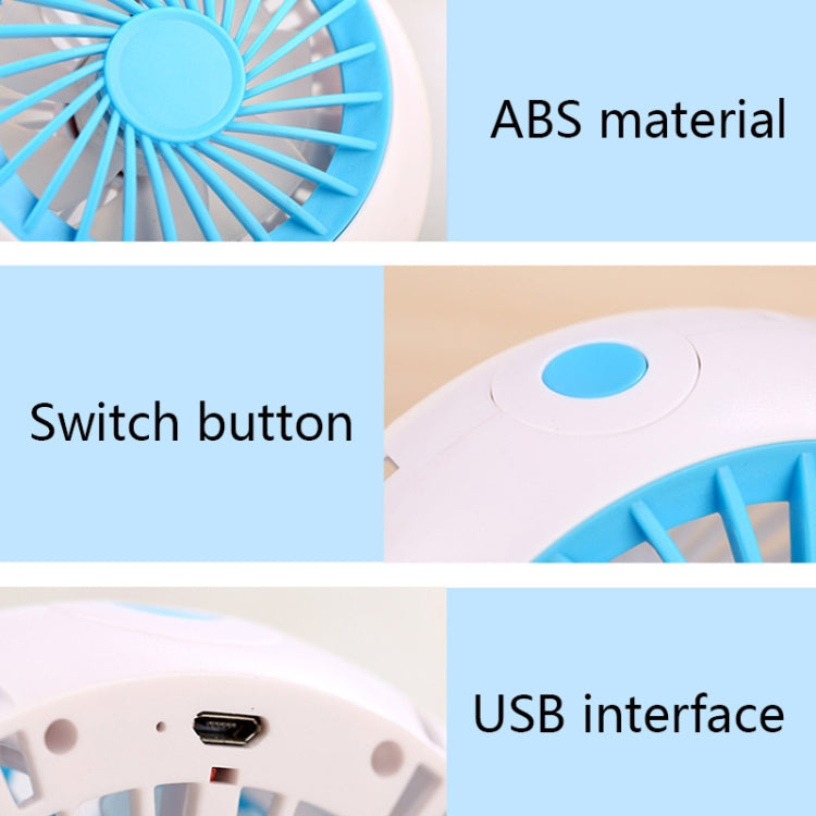F900 Office Desk Home Student Dormitory Mini USB Round Fan