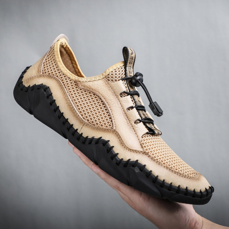 Large Size Men Summer Casual Mesh Breathable Sandals Outdoor Foot Lazy Shoes, Size: 47