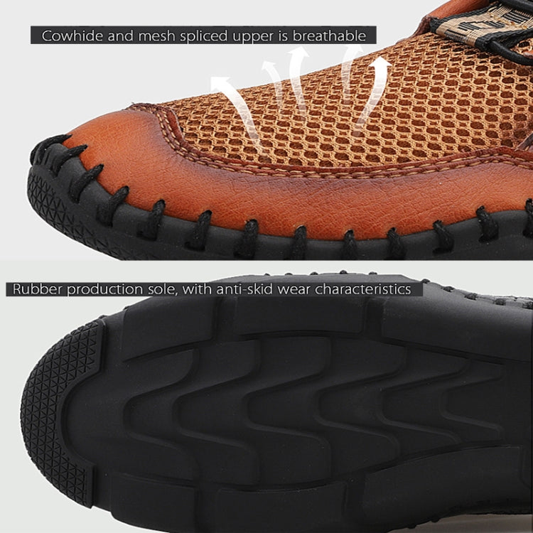 Large Size Men Summer Casual Mesh Breathable Sandals Outdoor Foot Lazy Shoes, Size: 47