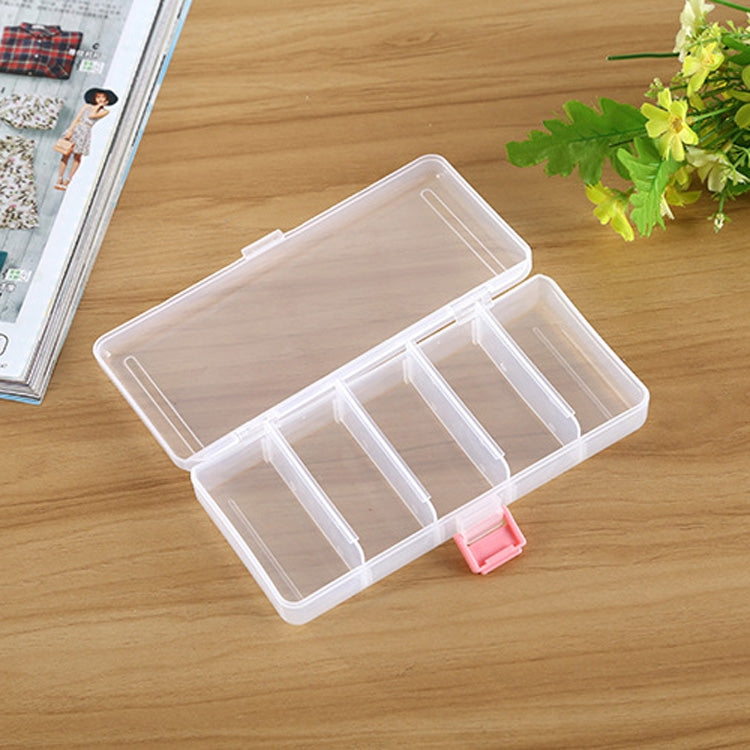 5g Transparent Round Bottle Plastic Box Set Cream Bottle Foundation Eye Shadow Manicure Cosmetic Contact Box 5 Conjoined