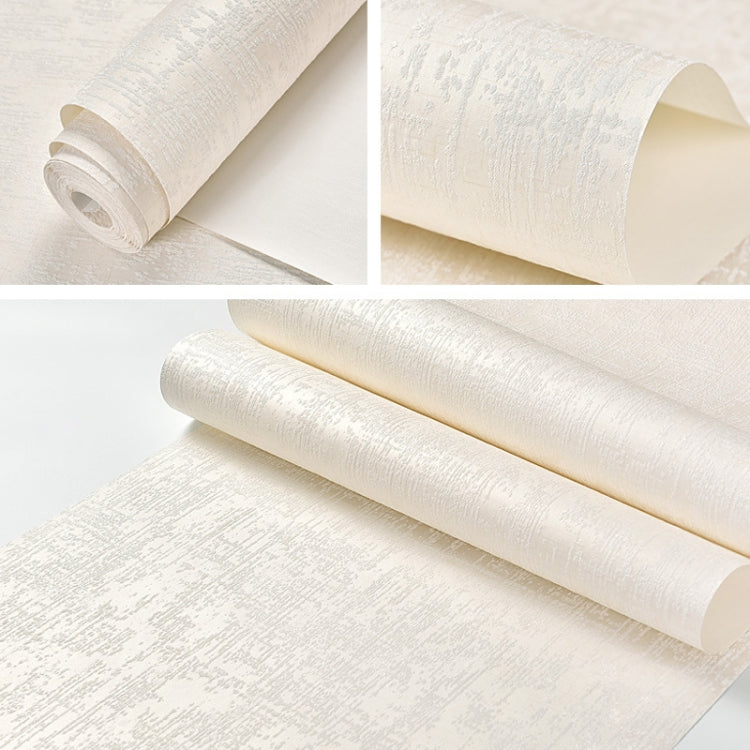 Simple Non-Woven Fabric Bedroom Living Room Plain Wallpaper Self-Adhesive 3D Stereo Imitation Diatom Mud Wallpaper, Specification: 0.53 x 3 Meters