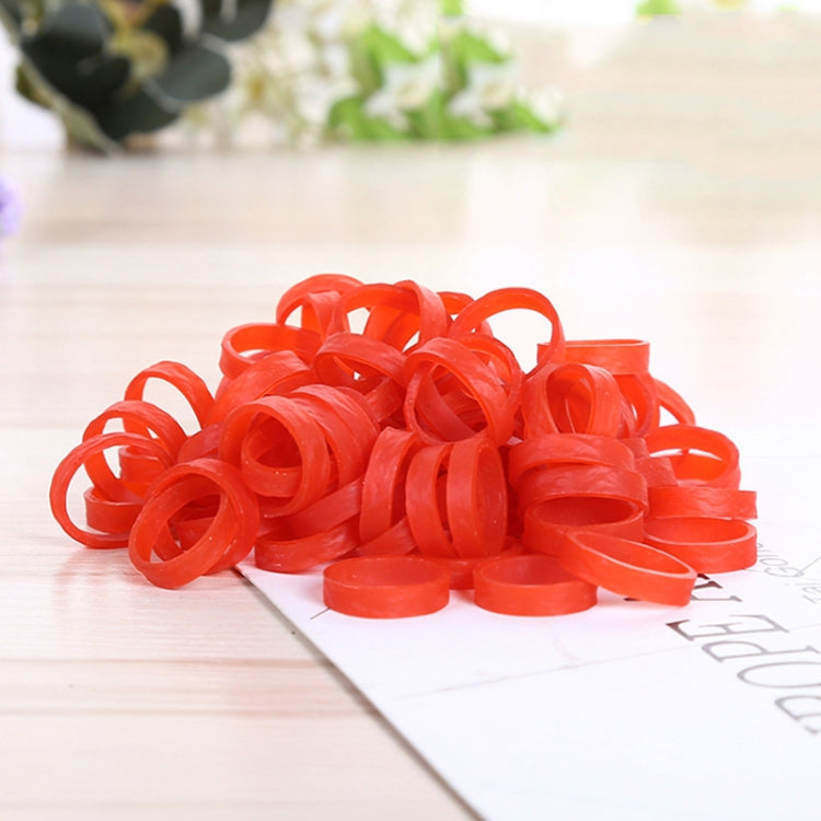 Red Bundled Rubber Band Environmental Protection Rubber Ring 1kg / Bag