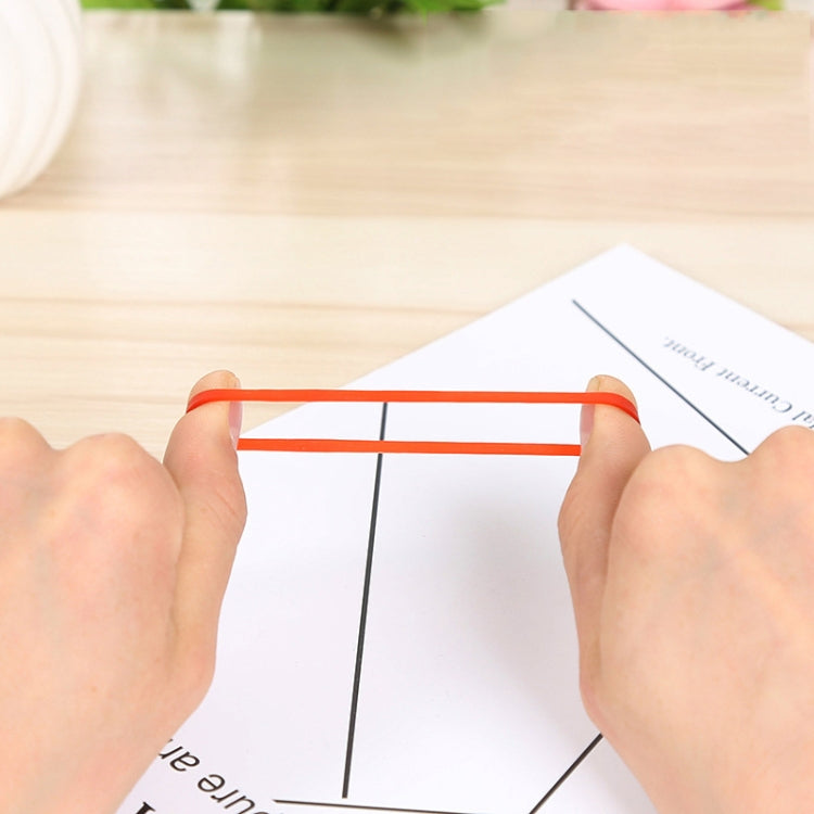Red Bundled Rubber Band Environmental Protection Rubber Ring 1kg / Bag