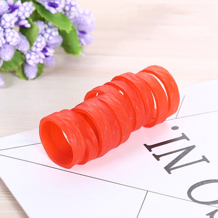 Red Bundled Rubber Band Environmental Protection Rubber Ring 1kg / Bag