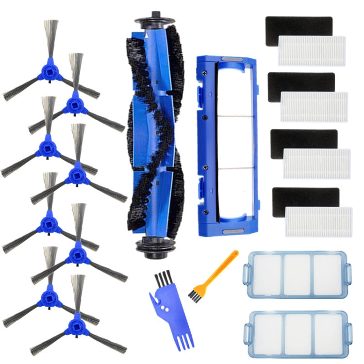 22 In 1 Sweeper Accessories Side Brush + Filter + Main Brush For Eufy11S/30C/15C RoboVac 30
