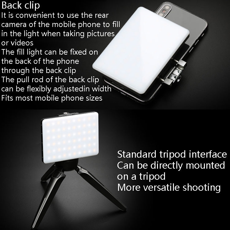 FB-SL-60AI Computer Fill Light Mini Selfie Mobile Phone Fill Light LED Live Video Conference Fill Light
