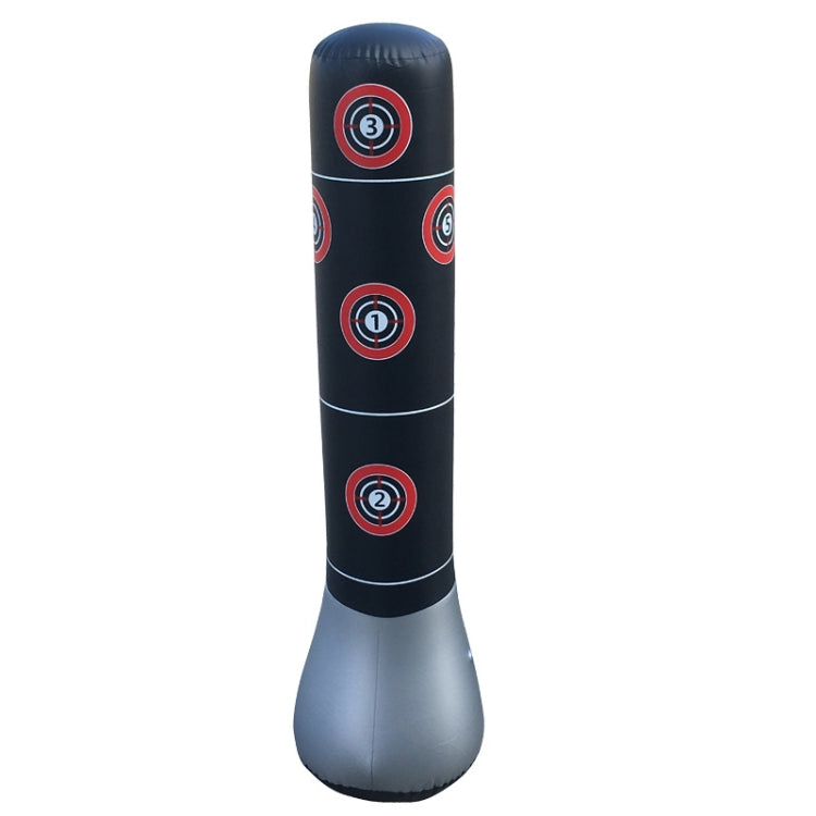 Children Vertical Inflatable Thickened Punching Bag Tumbler Vent Boxing Column, Height: 1.5m