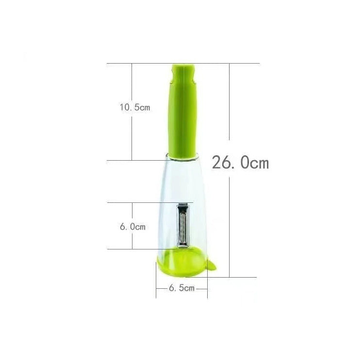 4 PCS Storage Type Peeling Knife With Storage Box Planer Peeling Knife Household Fruit Multifunctional Peeler