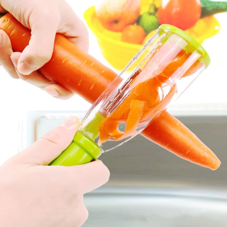 4 PCS Storage Type Peeling Knife With Storage Box Planer Peeling Knife Household Fruit Multifunctional Peeler
