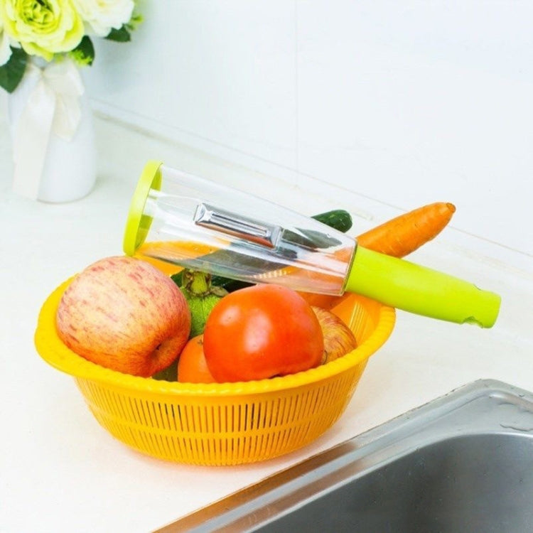 4 PCS Storage Type Peeling Knife With Storage Box Planer Peeling Knife Household Fruit Multifunctional Peeler