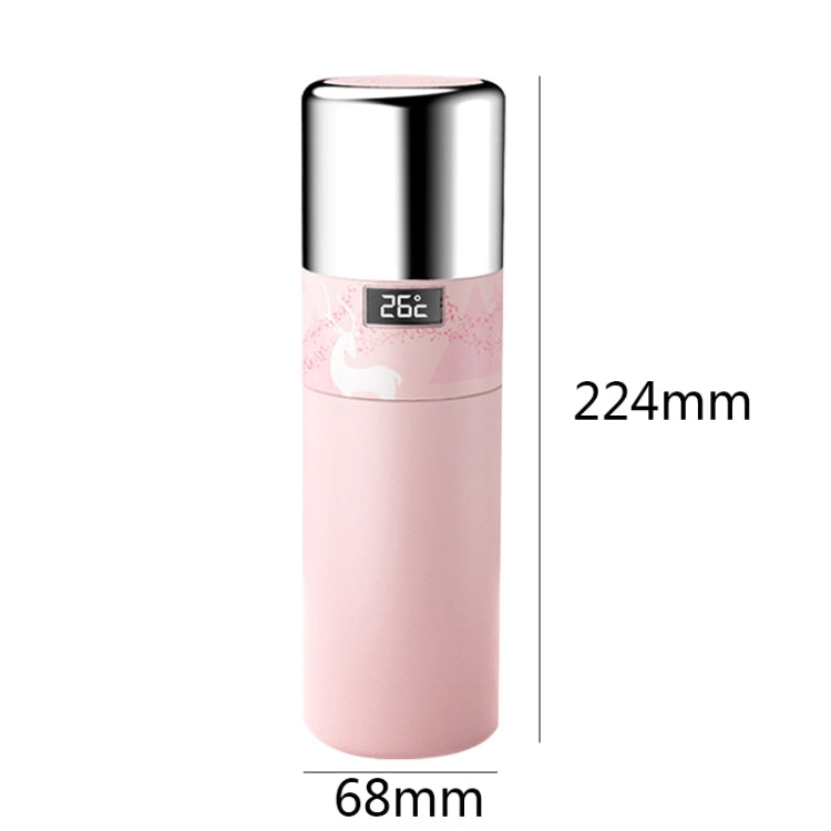 Household Digital Display Smart Double-Layer Stainless Steel Vacuum Flask