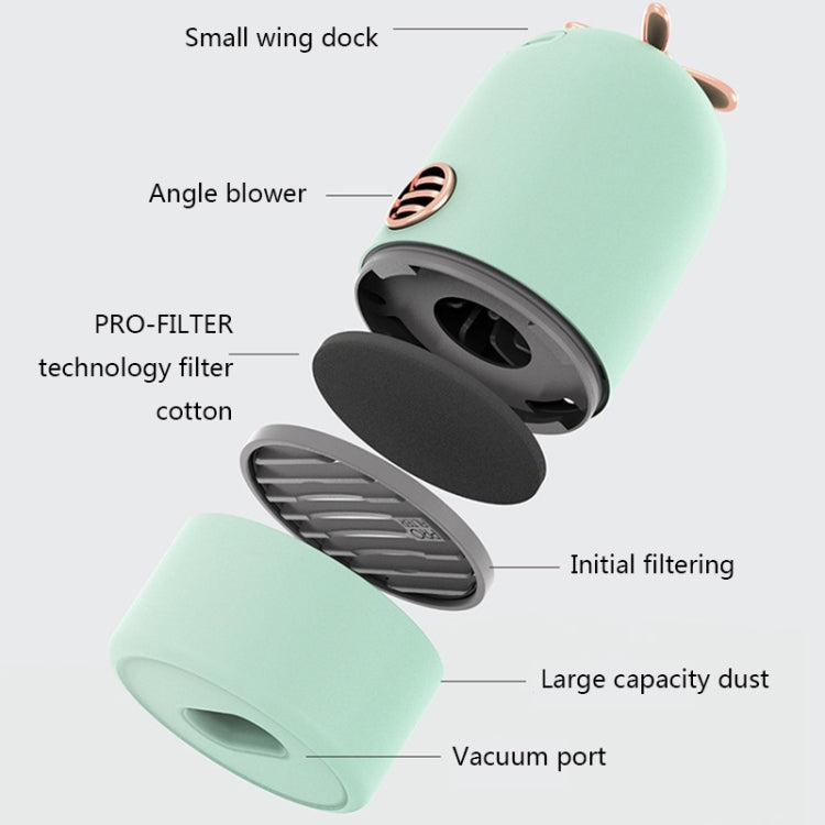 X1 8W Retro Mini Handheld Vacuum Cleaner Office Keyboard Desktop Vacuum Cleaner