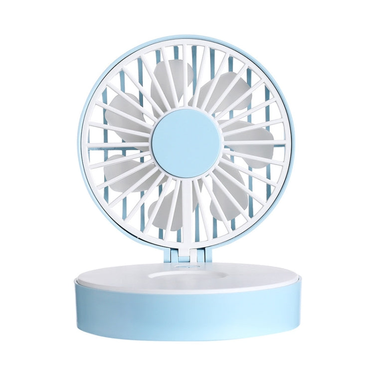 USB Mini Handheld Vanity Mirror Fan