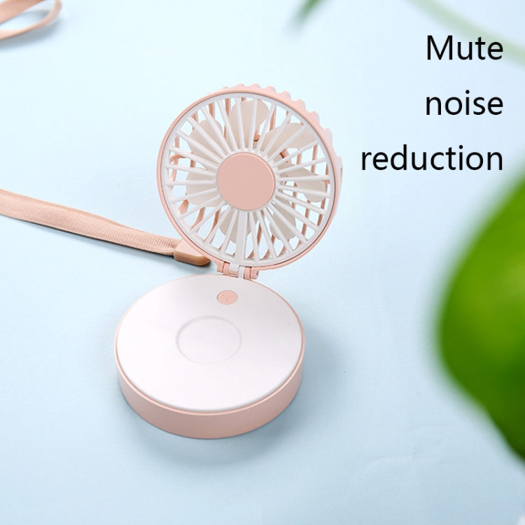 USB Mini Handheld Vanity Mirror Fan