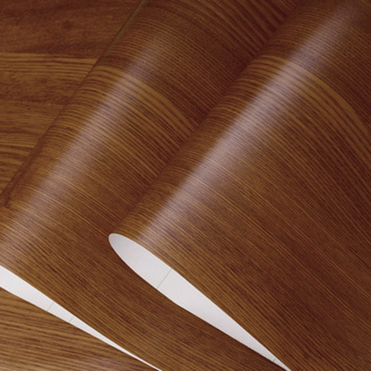 Wardrobe Furniture PVC Waterproof Antifouling Wood Grain Self-Adhesive Stickers, Specification: 60cm x 5m