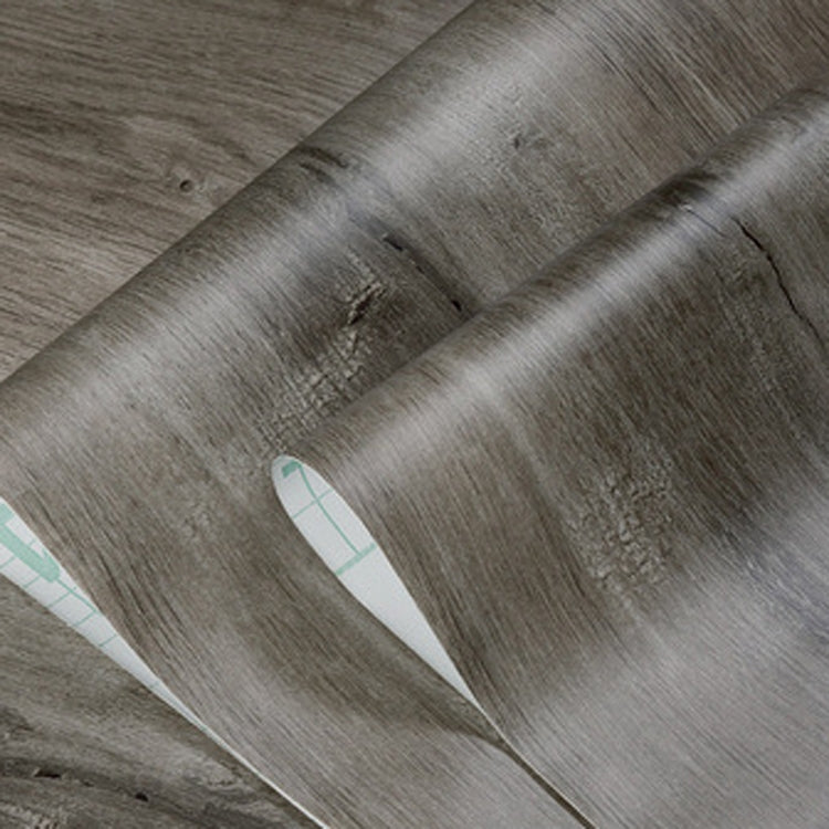 Wardrobe Furniture PVC Waterproof Antifouling Wood Grain Self-Adhesive Stickers, Specification: 60cm x 5m
