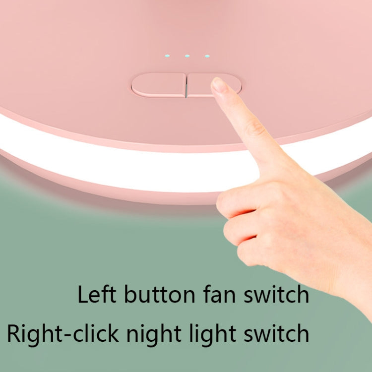 LVP-807 Student Dormitory Home Desktop Mini Fan Night Light