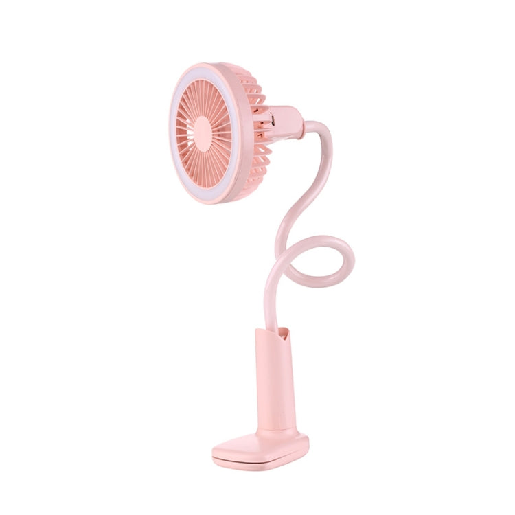ZW-2811 Shower Desk Lamp Mini Fan Dormitory Bedside Desk Baby Stroller Clip Fan