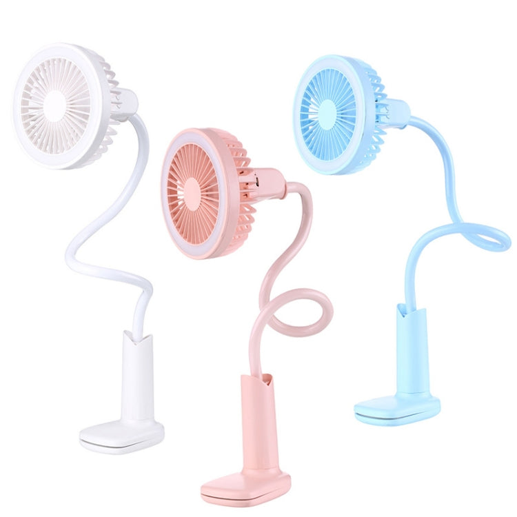 ZW-2811 Shower Desk Lamp Mini Fan Dormitory Bedside Desk Baby Stroller Clip Fan