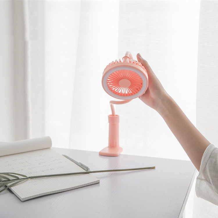 ZW-2811 Shower Desk Lamp Mini Fan Dormitory Bedside Desk Baby Stroller Clip Fan