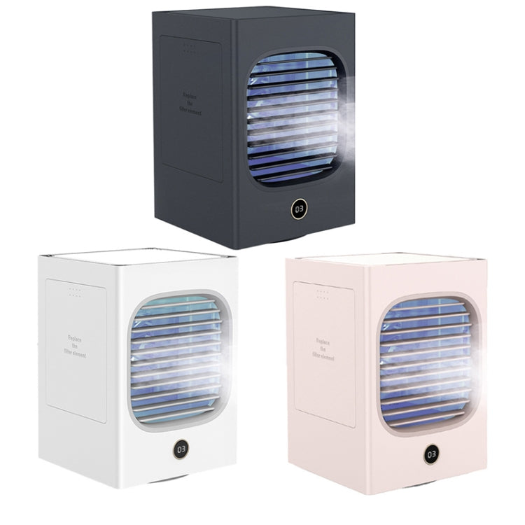 BP32S Desktop Mini Refrigeration Spray Fan USB Household Portable Air Conditioning Fan(Pink)
