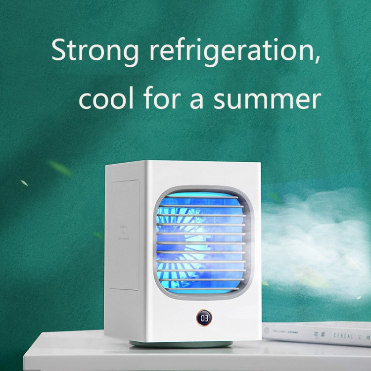 BP32S Desktop Mini Refrigeration Spray Fan USB Household Portable Air Conditioning Fan(Pink)