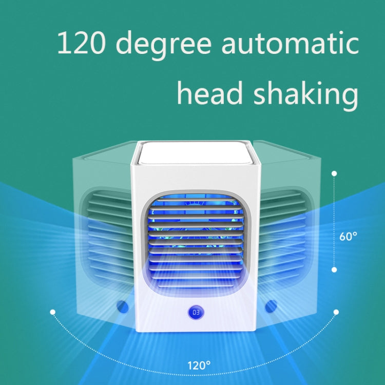 BP32S Desktop Mini Refrigeration Spray Fan USB Household Portable Air Conditioning Fan(Pink)