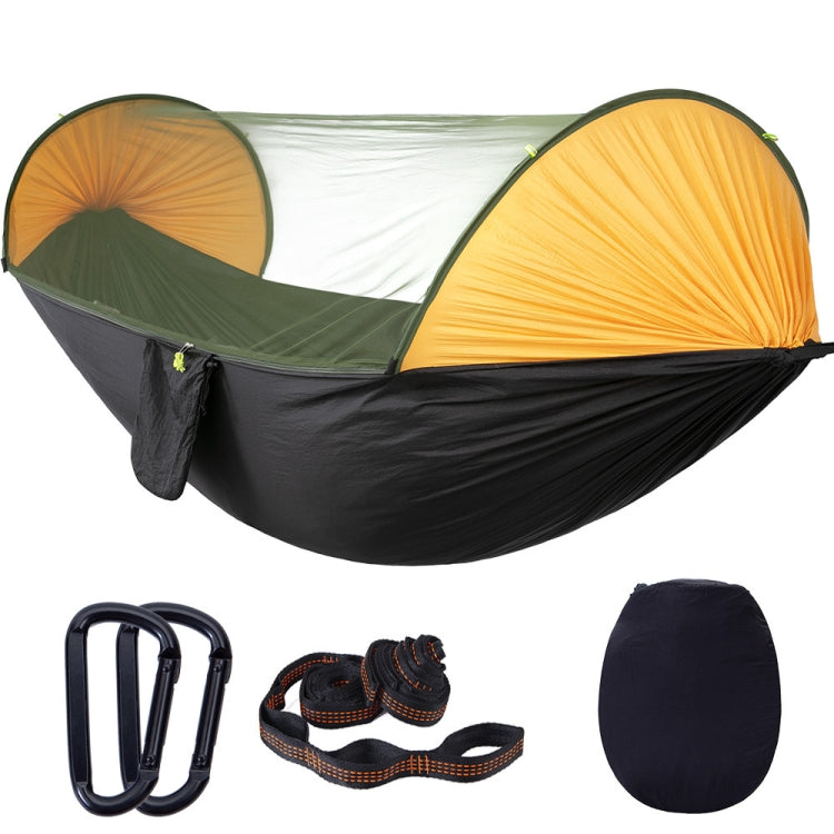 Anti-Rollover Automatic Quick-Opening Mosquito Net Hammock Outdoor Camping Double Anti-Mosquito Hammock, Size: 290x140cm