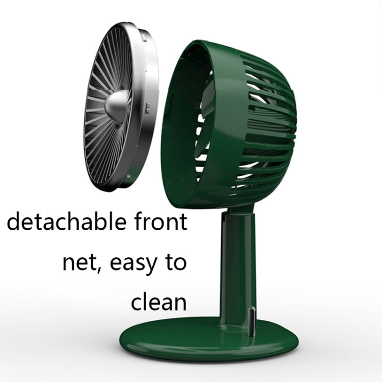 YJ-TS Retro Mini Fan Student Dormitory USB Desktop Silent Fan