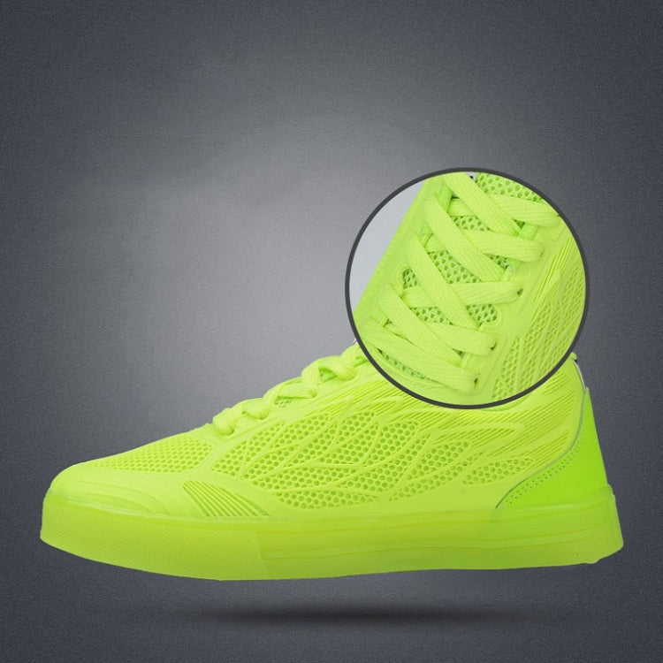 Colorful Luminous Casual Shoes With USB Charging Light, Size: 37(Red)