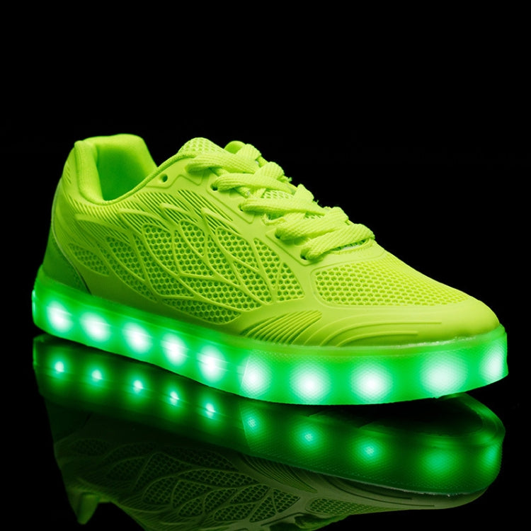 Colorful Luminous Casual Shoes With USB Charging Light, Size: 39