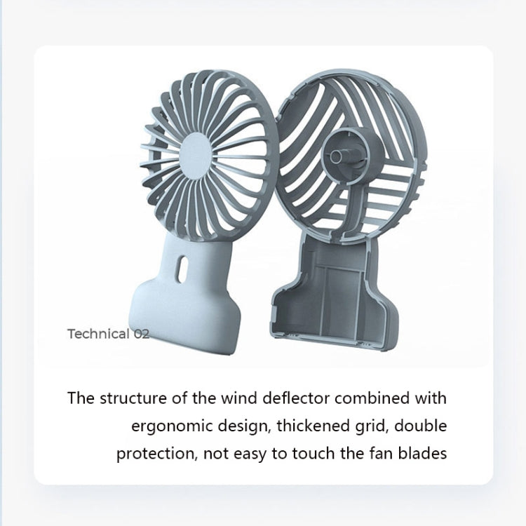 T5 Round Brushless USB Portable Mini Fan