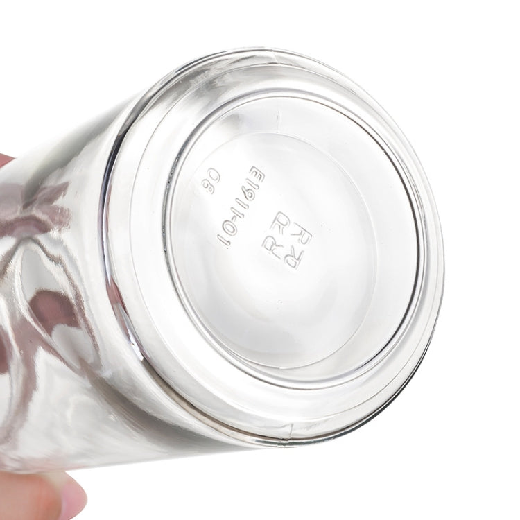 Kitchen Automatic Opening And Closing Oil Can Leak-Proof Seasoning Bottle With Lid, Capacity: 550ml (White)