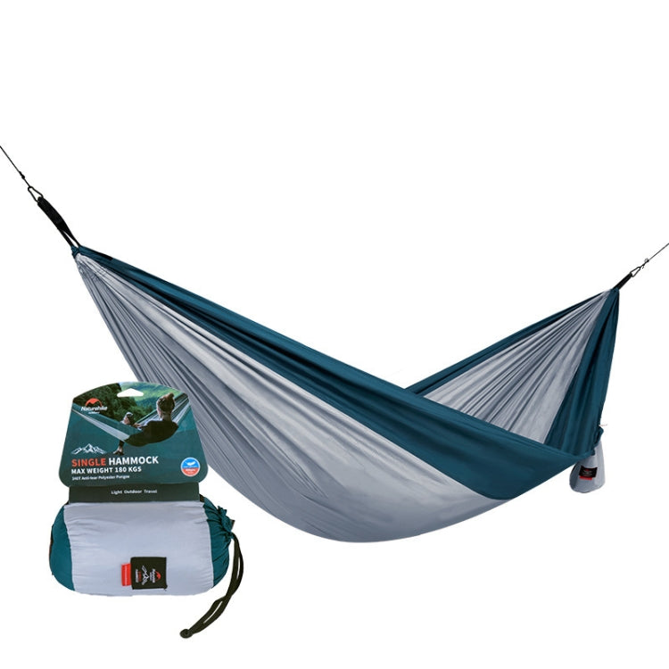 Naturehike Ultra-Light Field Hammock Outdoor Camping Children College Dormitory  Swing Single (Elegant Gray)
