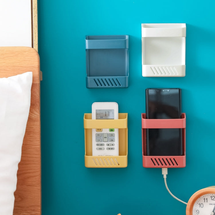 8 PCS Wall-Mounted Remote Control Storage Box Household Multi-Function Rack