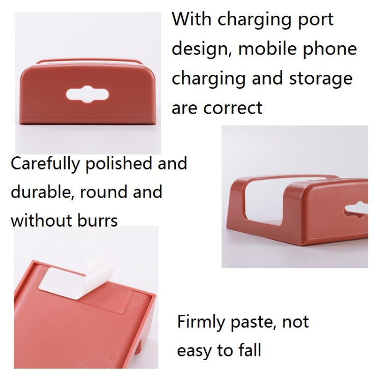 8 PCS Wall-Mounted Remote Control Storage Box Household Multi-Function Rack