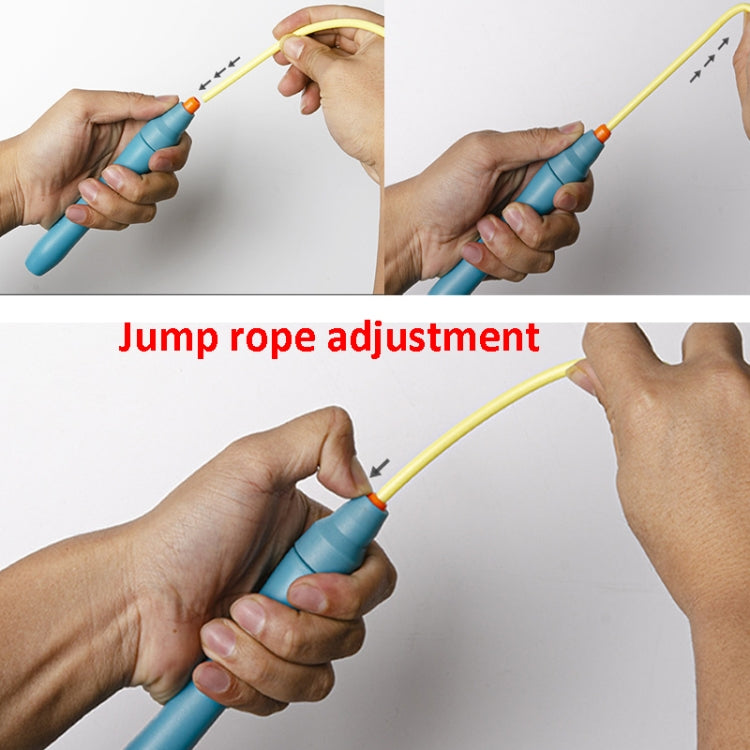 Handle Self-Locking Rope Skipping Racing Adult Fitness Equipment Students Exam Bearing Sporting Goods, Length: 2.8m