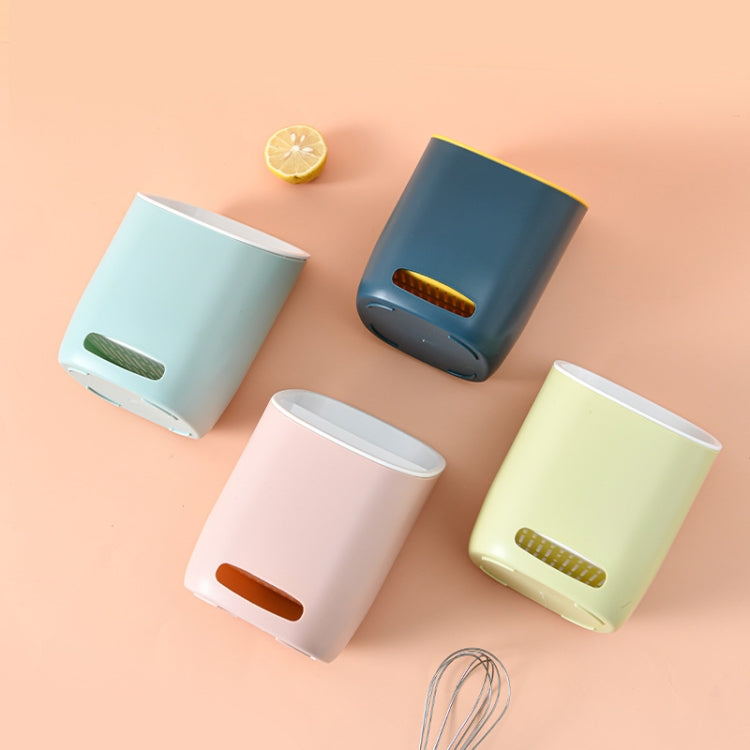 3 PCS Double-Layer Compartment Drain Chopstick Cage Multifunctional Kitchen Tableware Storage Box