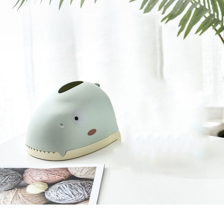 2 PCS Home Desktop Cartoon Tissue Box Pumping Box