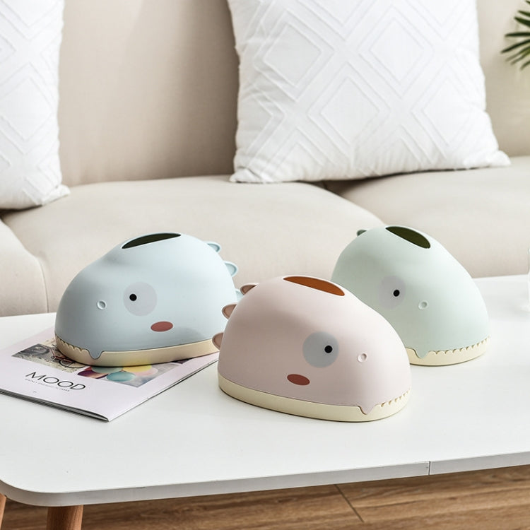 2 PCS Home Desktop Cartoon Tissue Box Pumping Box
