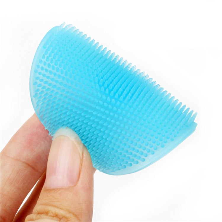 10 PCS Cleaning Pad Wash Face Facial Exfoliating Brush SPA Skin Scrub Cleanser Tool